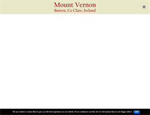Tablet Screenshot of mountvernon.ie